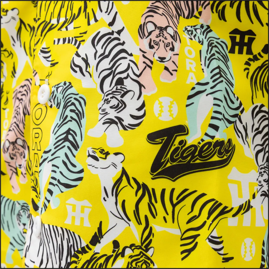 アロハシャツ（イエロー）柄