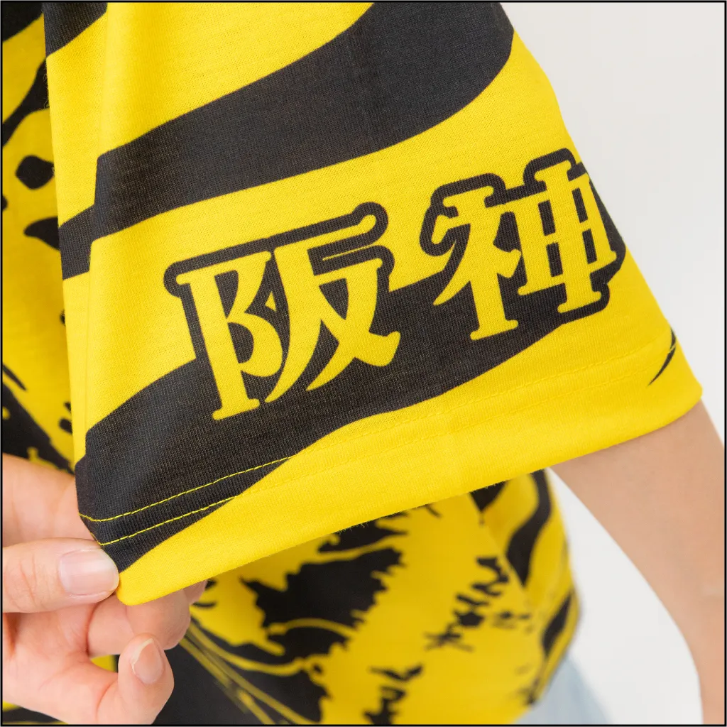 虎フェイスTシャツ バックプリント