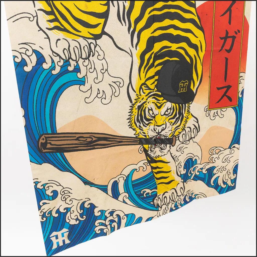 浮世絵風のれん