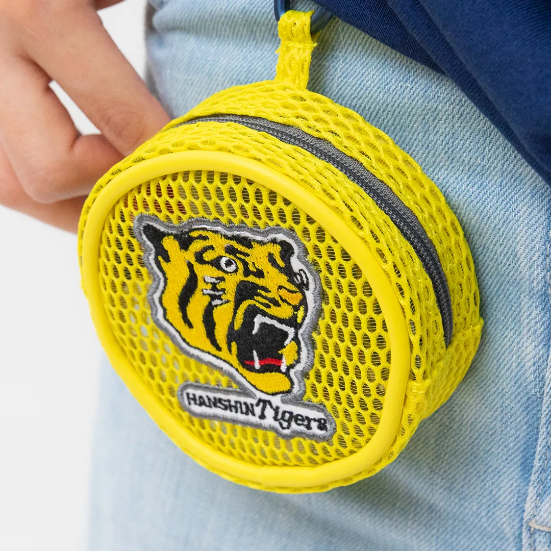 Tigers ラウンドメッシュミニポーチ