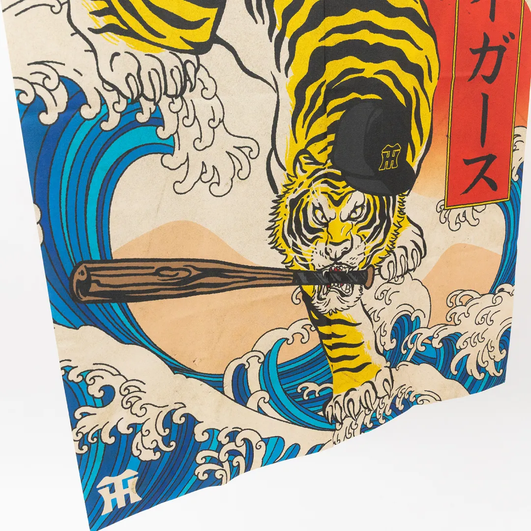 浮世絵風のれん