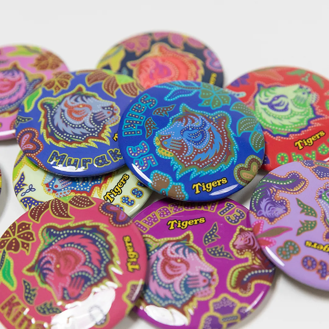 シークレット バティック風 立体缶…