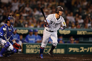 横浜DeNAベイスターズ戦（甲子園）2000本安打達成（17年9月8日）