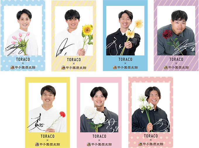 TORACOオリジナルチェキ風クリアカード